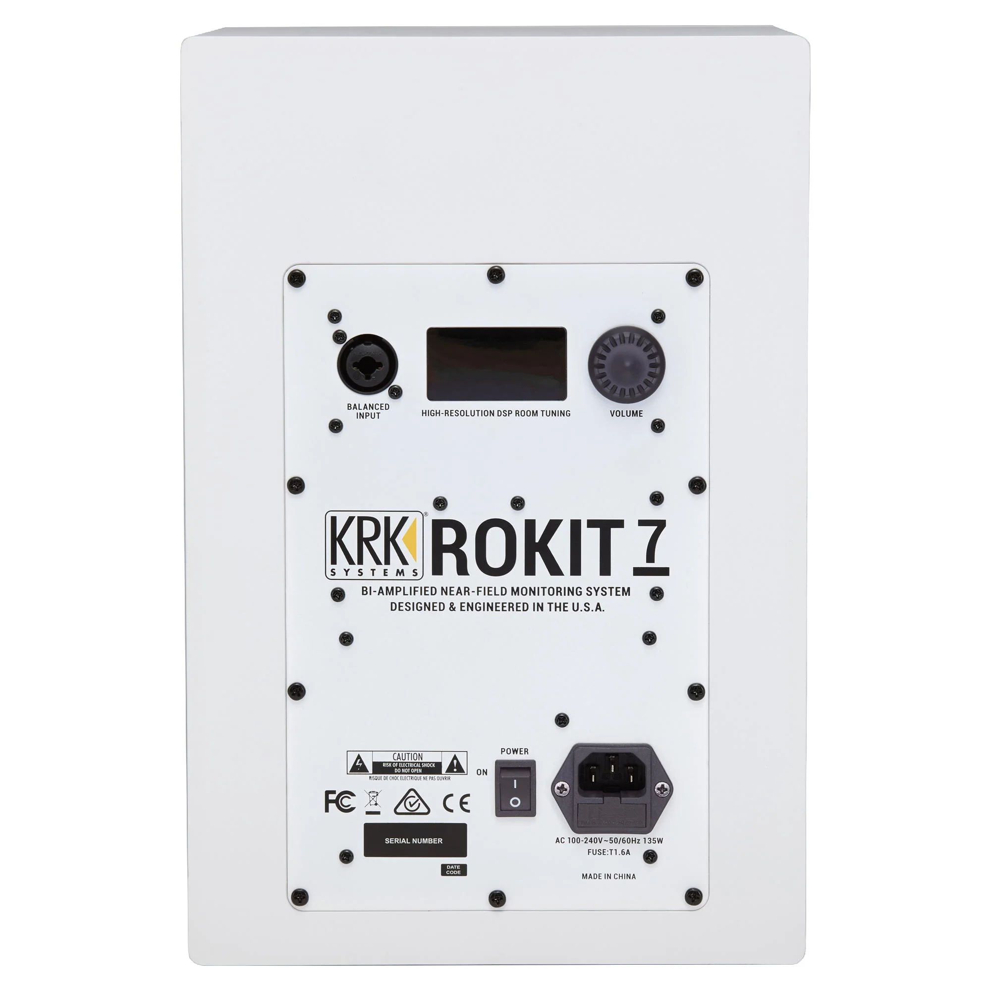 ROKIT 7 Generation 4 Powered Studio Monitor - White - Image 4